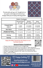 Load image into Gallery viewer, 4th of July Night Sky Quilt Kit - Easy Piecy Quilts