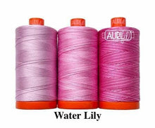 Load image into Gallery viewer, Aurifil Thread 2022 Color Builder 50wt 3 Piece Large Spool Set - Lots of Color Options - Easy Piecy Quilts