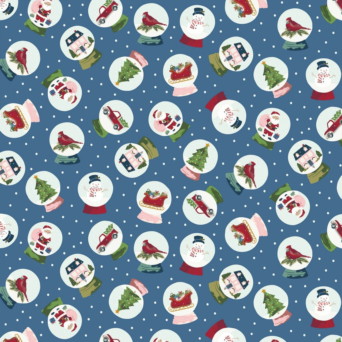 Christmas Village hot Fat Quarter Bundle by Riley Blake Designs