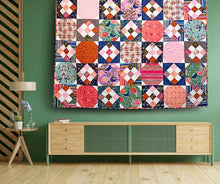 Load image into Gallery viewer, Crazy 8s & Nifty 9s Quilt Kit - Easy Piecy Quilts