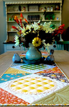 Load image into Gallery viewer, "Easy as Pie" Quilted Table Runner Pattern Paper Print Version - Easy Piecy Quilts