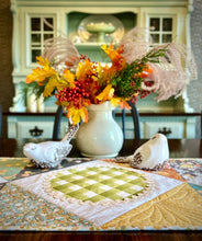 Load image into Gallery viewer, "Easy as Pie" Quilted Table Runner Pattern Paper Print Version - Easy Piecy Quilts