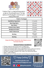Load image into Gallery viewer, Farmhouse Flags Quilt Kit - Easy Piecy Quilts