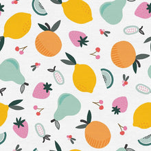 Load image into Gallery viewer, Fat Quarter Panel of Fruity - by Paintbrush Studios - Easy Piecy Quilts