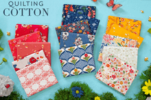 Load image into Gallery viewer, Flower Fields - Fat Quarters by Art Gallery Fabrics - Easy Piecy Quilts