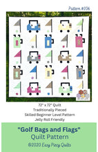 Load image into Gallery viewer, Golf Quilt Pattern - PRINT PAPER VERSION - Easy Piecy Quilts