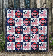 Load image into Gallery viewer, Love of Liberty Quilt Pattern - Paper Print Version, Mailed - Easy Piecy Quilts