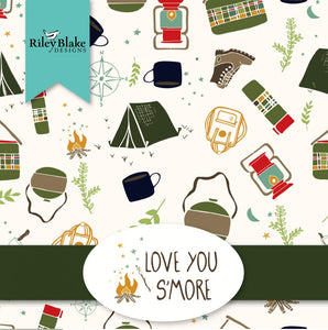 "Love You Smore" Fabric Collection from Riley Blake - Easy Piecy Quilts