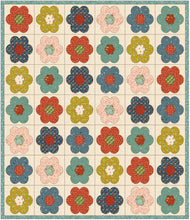 Load image into Gallery viewer, Pocket Full of Posies Quilt - Paper Print Version Mailed - Easy Piecy Quilts