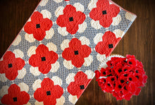 Load image into Gallery viewer, Poppy Quilt Pattern - Paper Print Version, Mailed - Easy Piecy Quilts