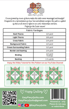 Load image into Gallery viewer, Rugged Cross Pattern Set - Easy Piecy Quilts