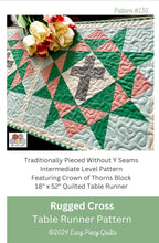 Load image into Gallery viewer, Rugged Cross Table Runner Kit - Easy Piecy Quilts