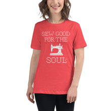 Load image into Gallery viewer, "Sew Good for the Soul" T-shirt, Dark Colors - Easy Piecy Quilts