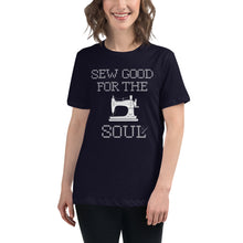 Load image into Gallery viewer, "Sew Good for the Soul" T-shirt, Dark Colors - Easy Piecy Quilts