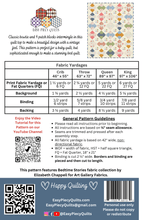 Load image into Gallery viewer, Vintage Bows Quilt Pattern - Paper Pattern - Easy Piecy Quilts