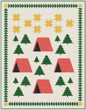 Load image into Gallery viewer, Woodland Camping Adventure Quilt Kit - Easy Piecy Quilts