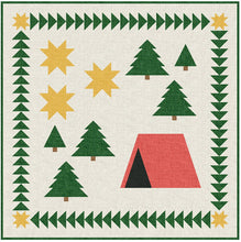Load image into Gallery viewer, Woodland Camping Adventure Quilt Kit - Easy Piecy Quilts