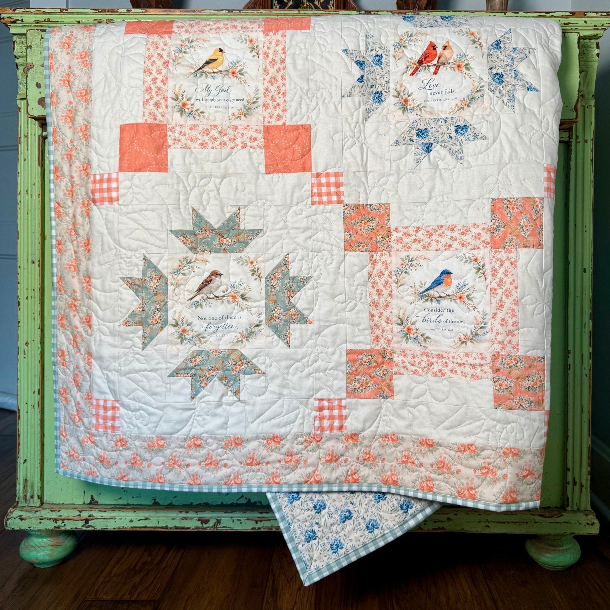 Songbirds & Scripture Collection - Easy Piecy Quilts