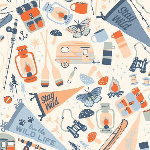 Happy Camper Collection, 14 FQ Bundle