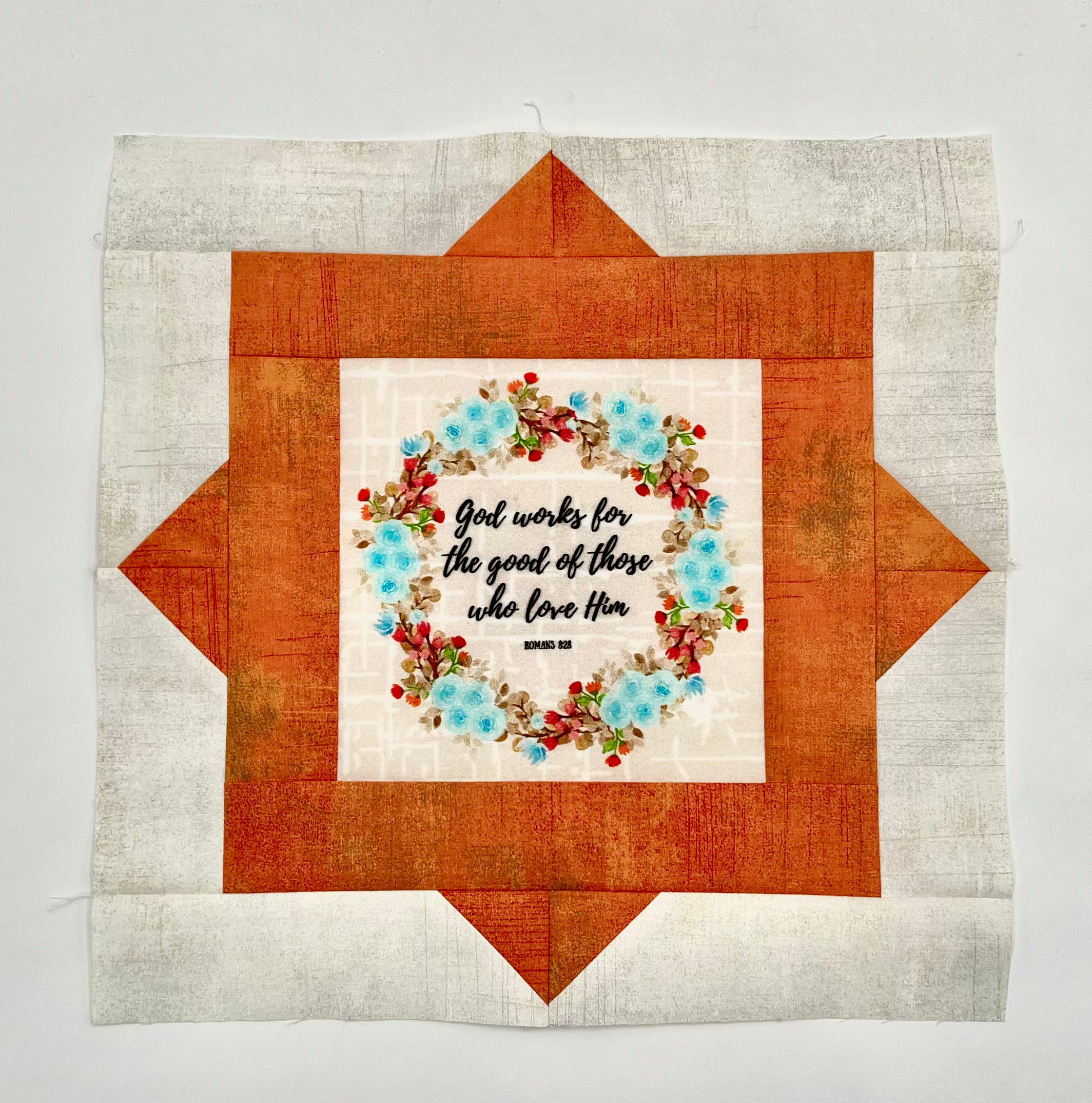 Fussy Frames Bible Verse Quilt Kit