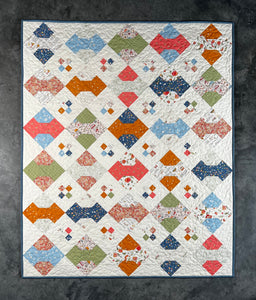 Vintage Bows Quilt Pattern - Paper Pattern