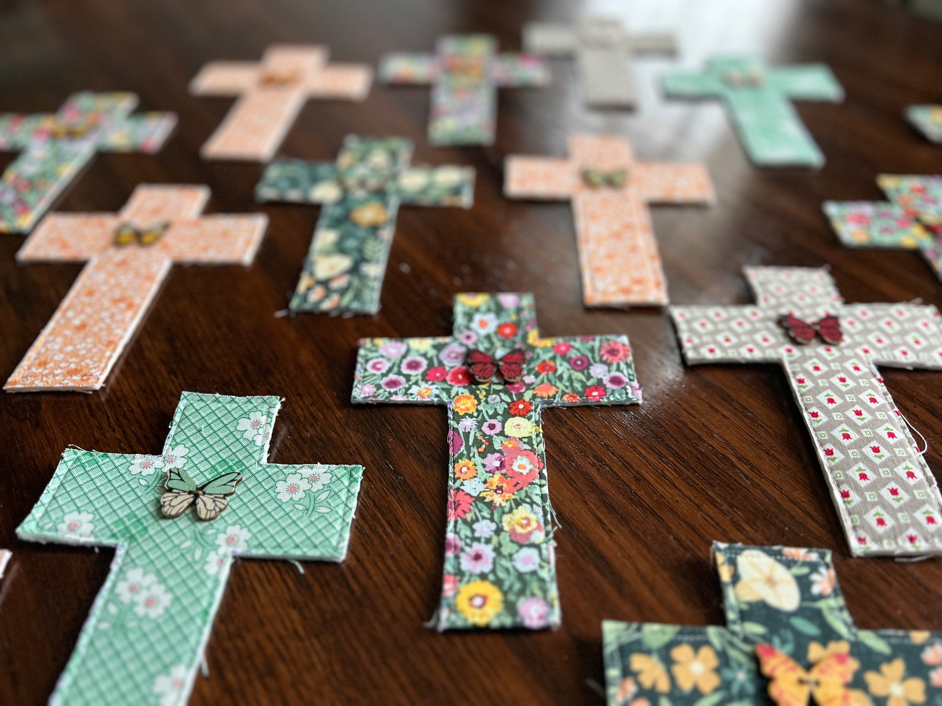 Cross Bookmark Template (PDF Download)