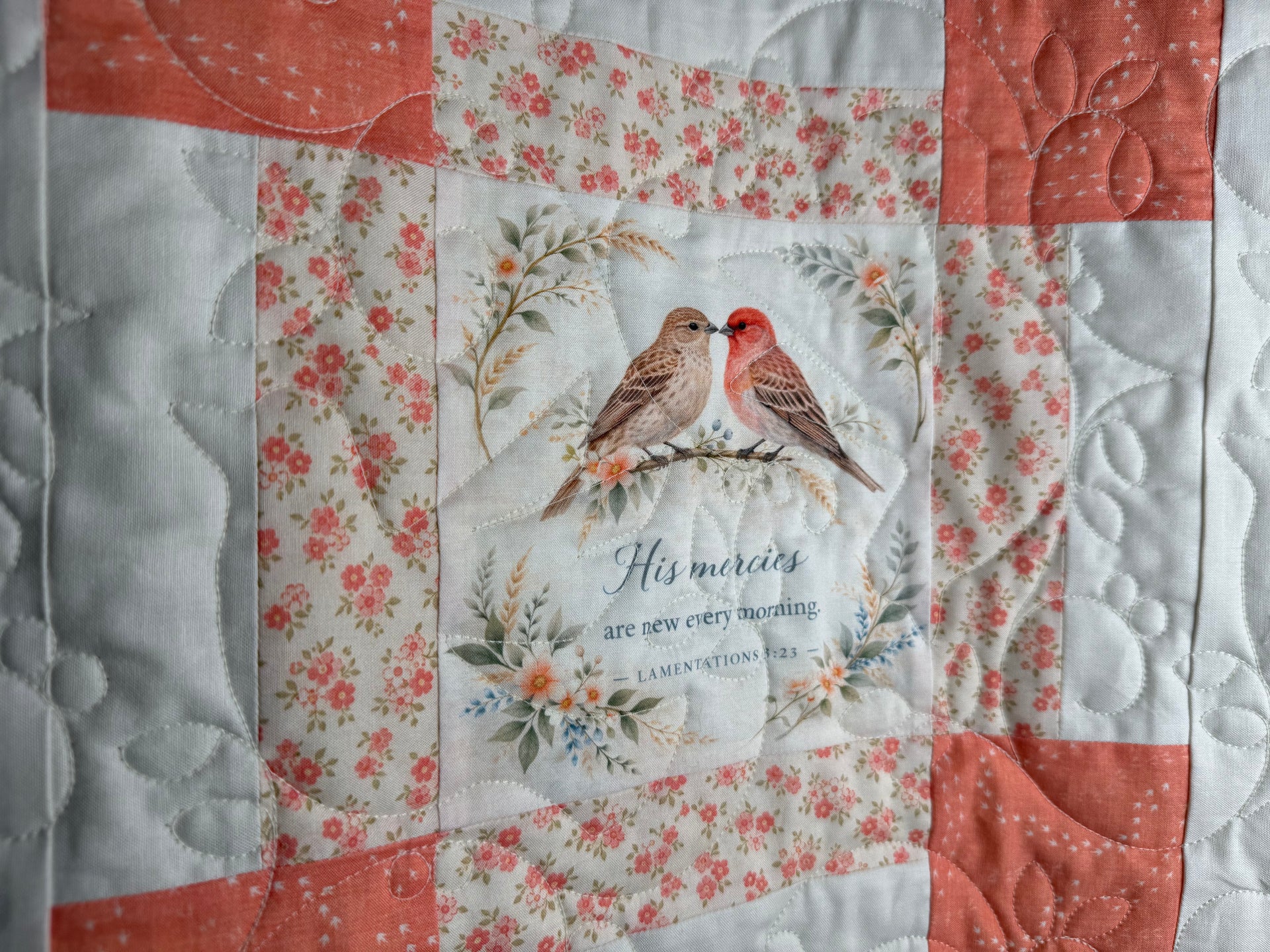 Songbirds & Scripture Quilt Pattern