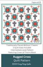 Load image into Gallery viewer, Rugged Cross Quilt Pattern Kit
