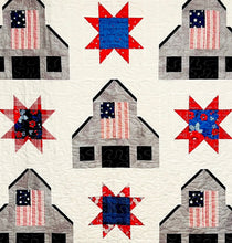 Load image into Gallery viewer, American Heartland Quilt Pattern - PAPER PRINT VERSION - Easy Piecy Quilts
