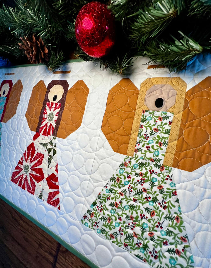 Angelic Choir Table Runner Pattern - Easy Piecy Quilts