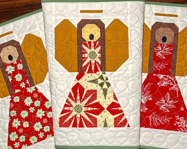 Angelic Choir Table Runner Pattern - Easy Piecy Quilts