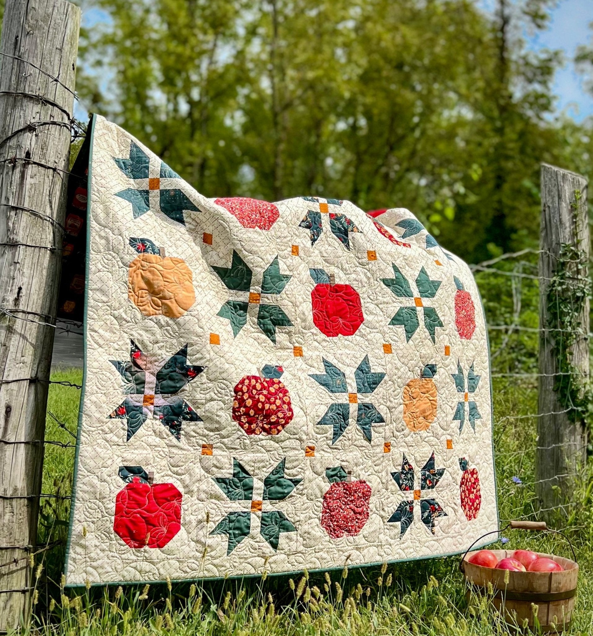 Apple Butter Days Quilt Pattern - Easy Piecy Quilts
