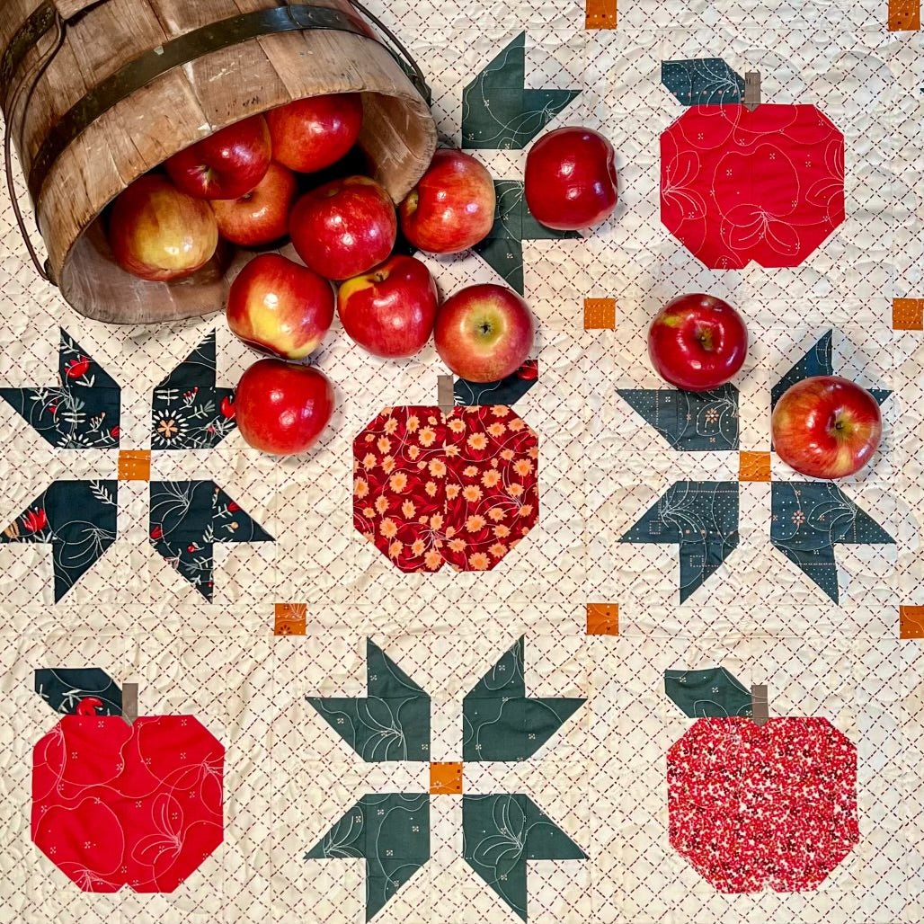 Apple Butter Days Quilt Pattern - Easy Piecy Quilts