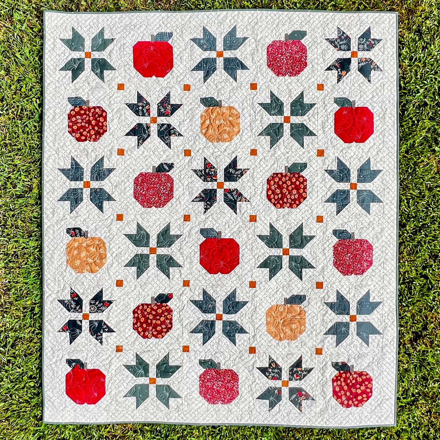 Apple Butter Days Quilt Pattern – Easy Piecy Quilts