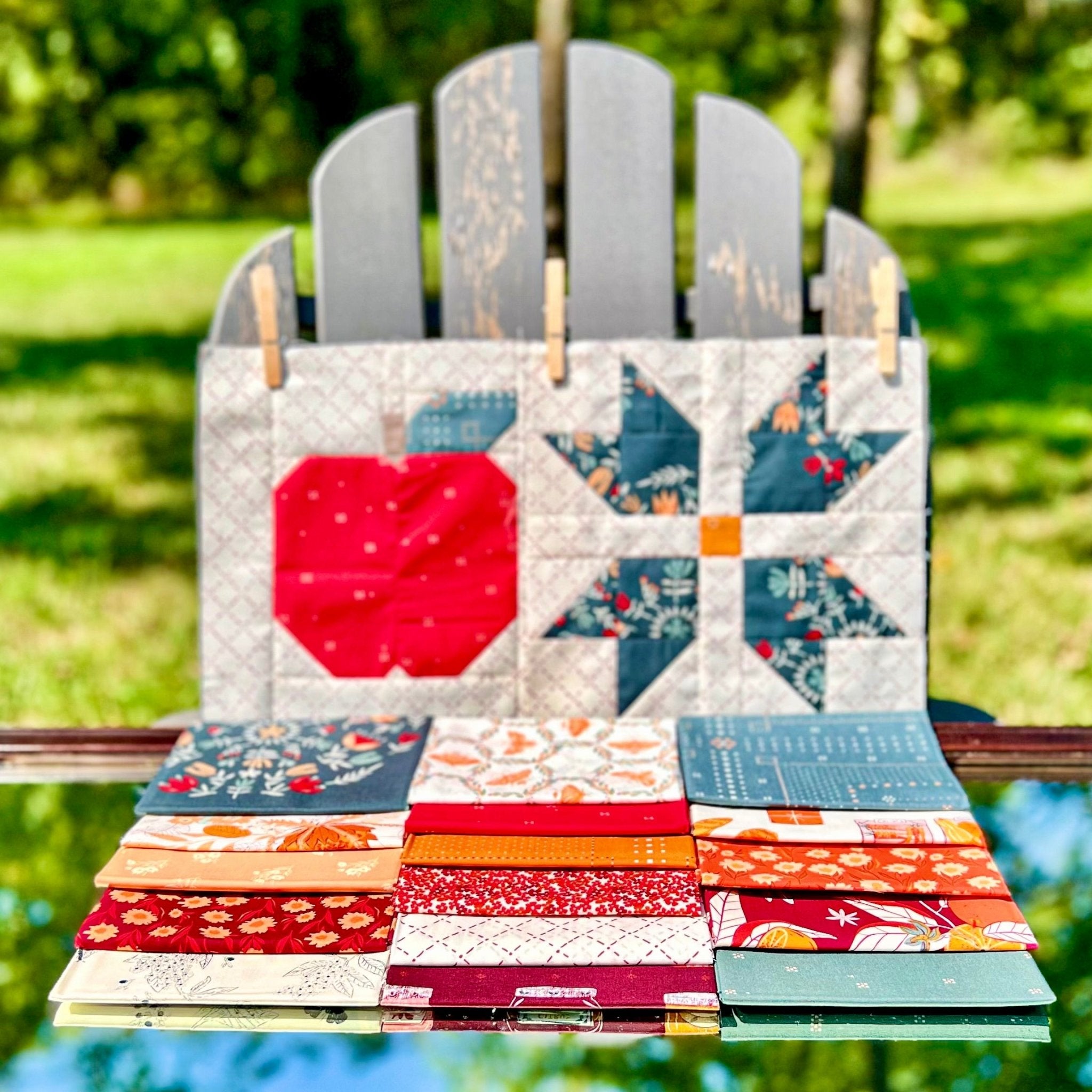 Apple Butter Quilt Kit - Easy Piecy Quilts