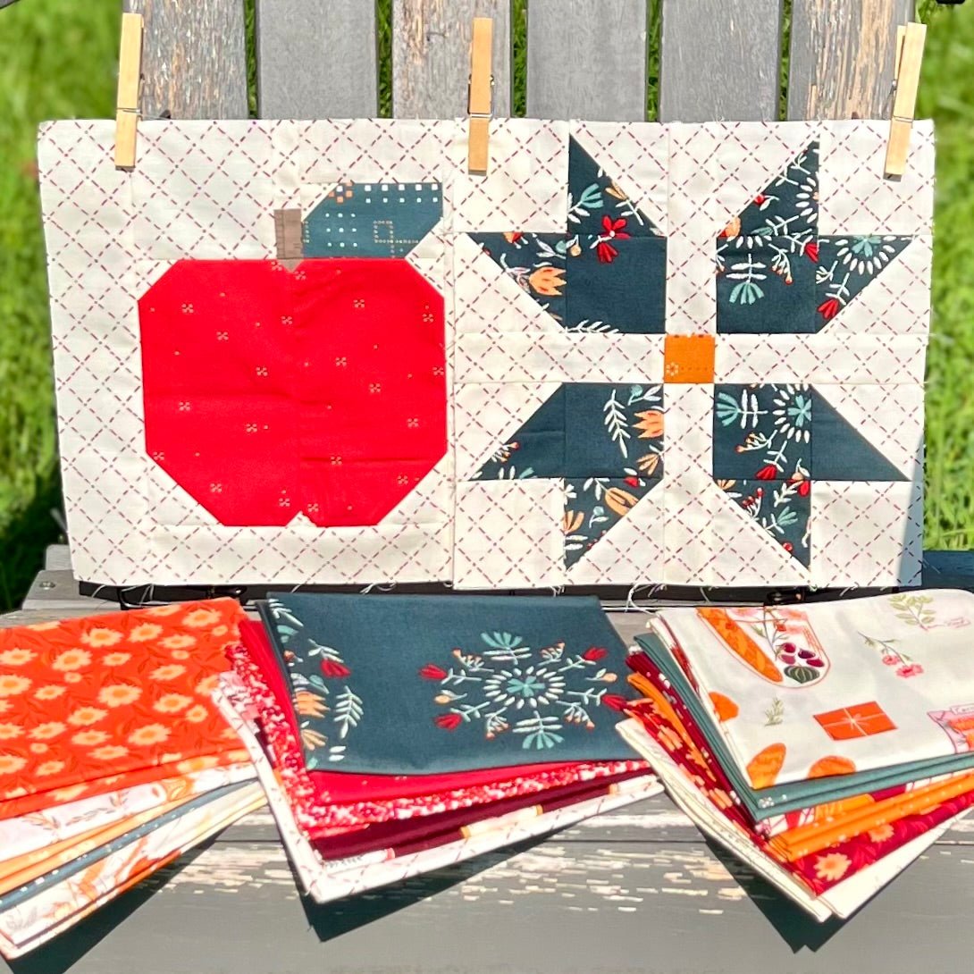 Apple Butter Quilt Kit - Easy Piecy Quilts