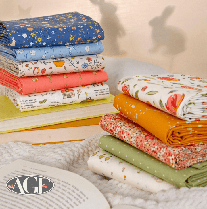 Bedtime Stories - Fat Quarters by Art Gallery Fabrics - Easy Piecy Quilts