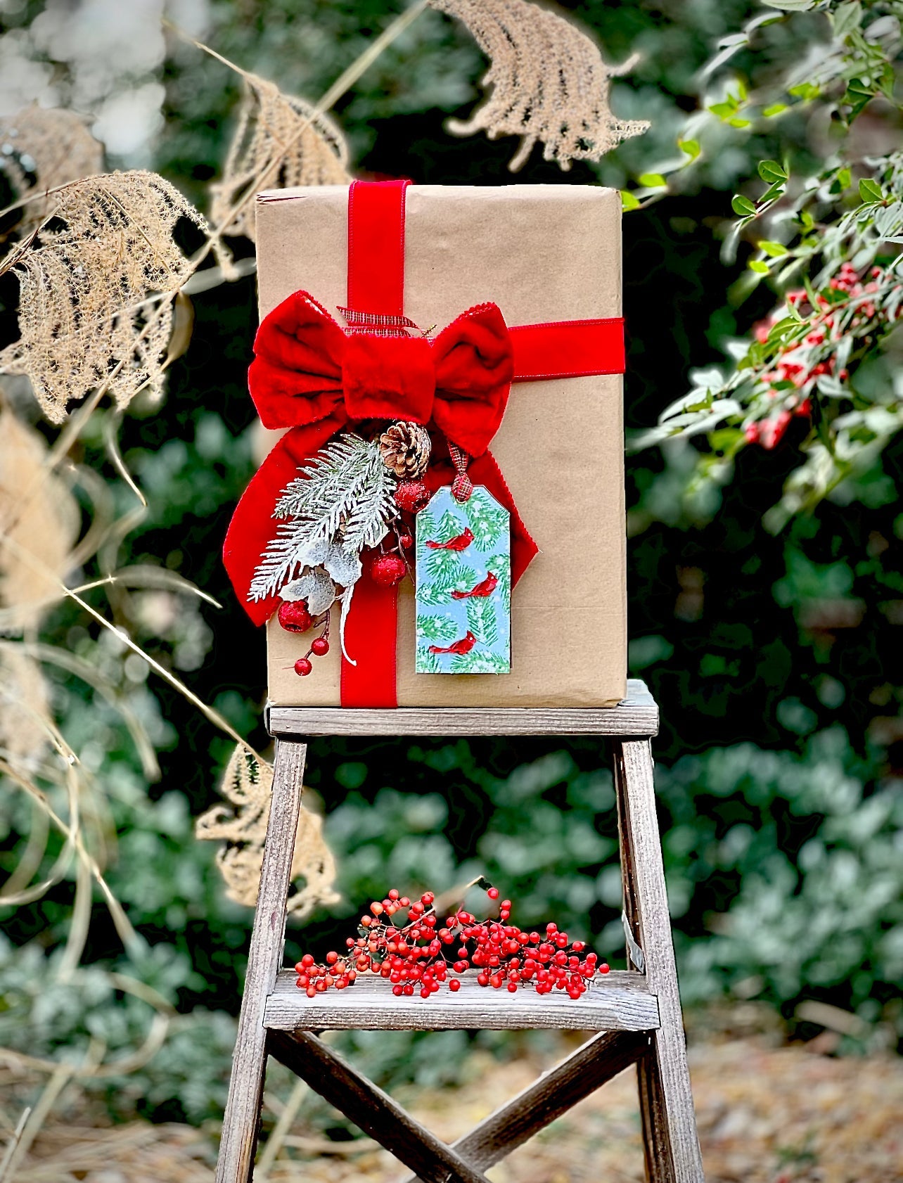 Christmas Gift Tag Pattern - Easy Piecy Quilts