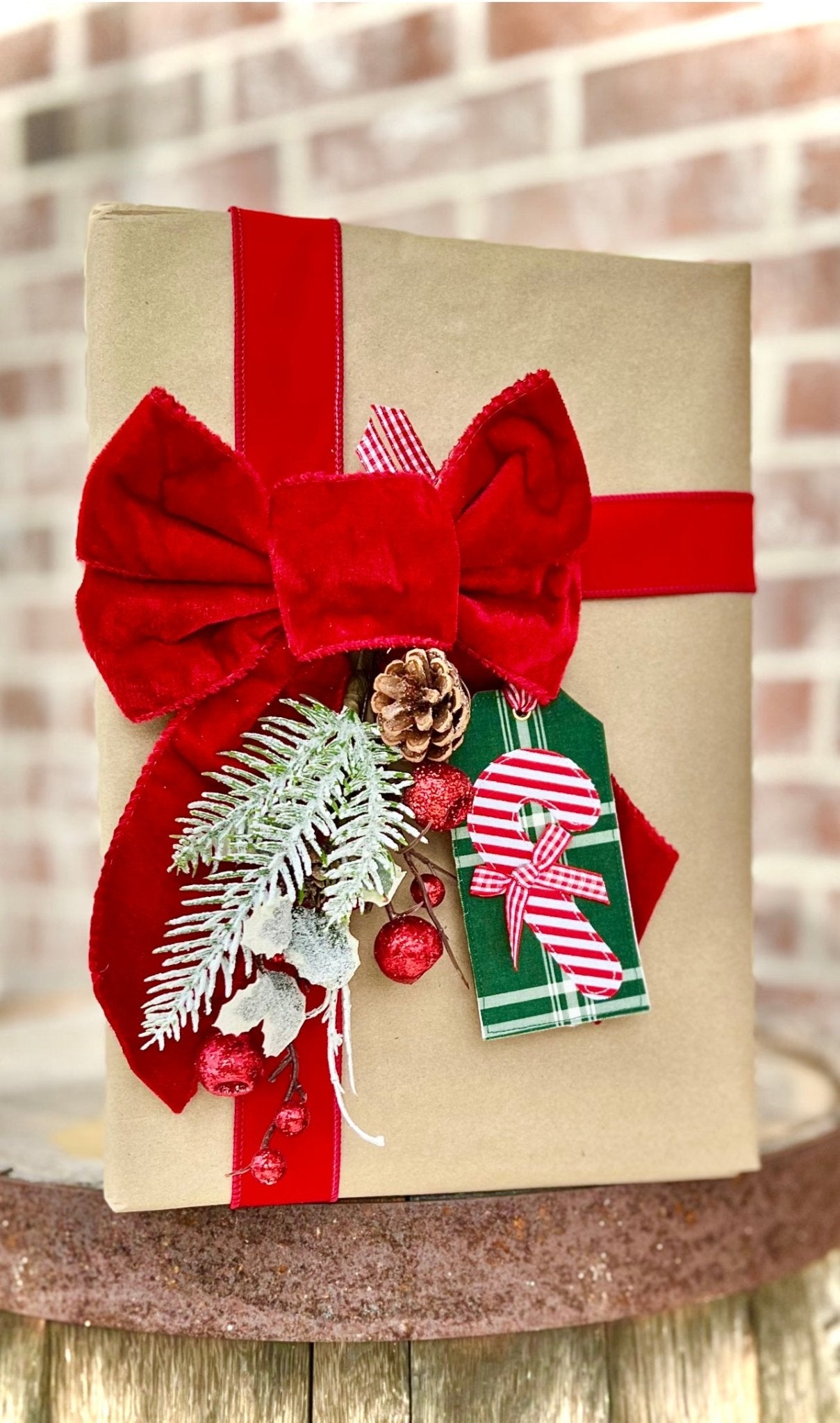 Christmas Gift Tag Pattern - Easy Piecy Quilts