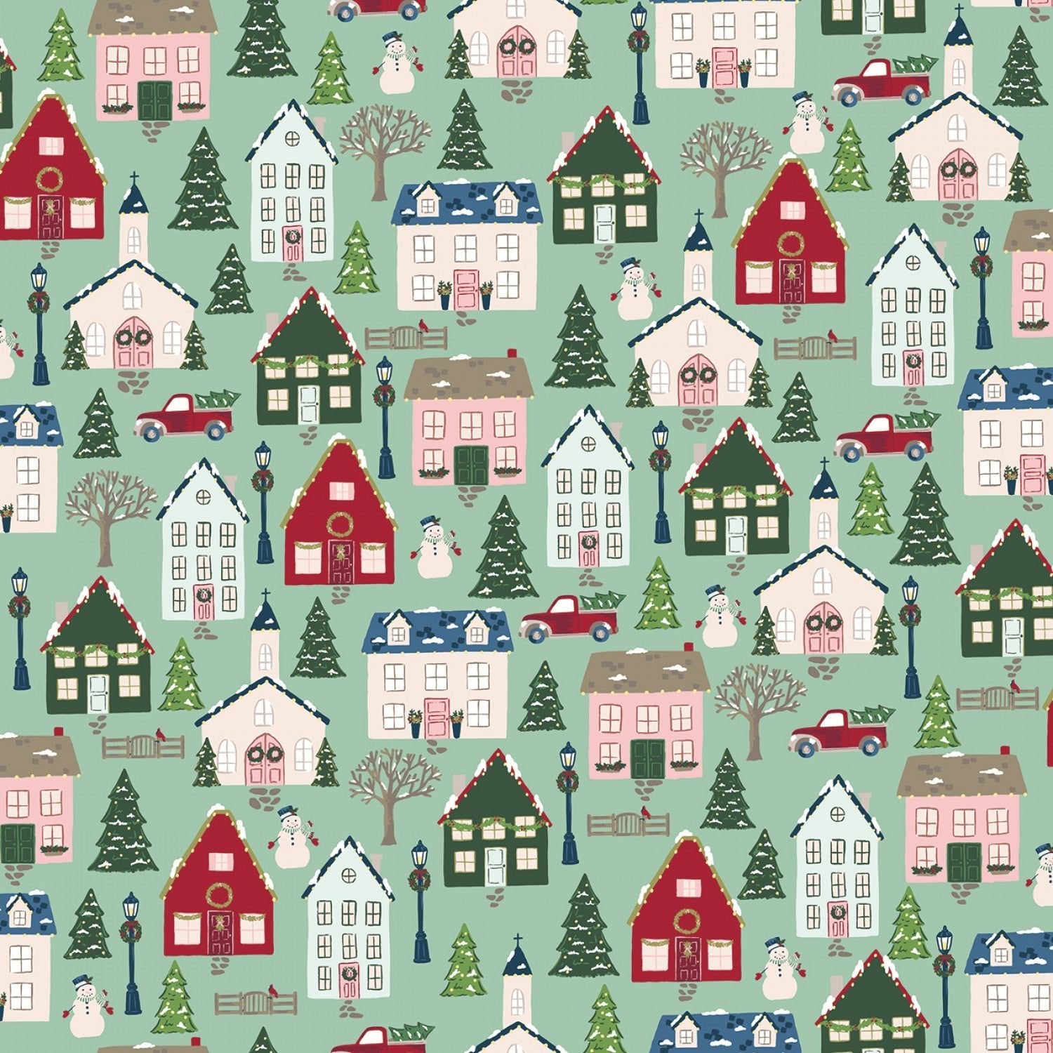 Christmas Village - Easy Piecy Quilts