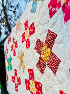 Come to the Garden Quilt Kit - Easy Piecy Quilts