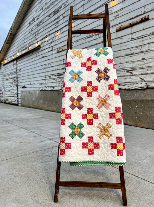 Come to the Garden Quilt Pattern - Easy Piecy Quilts
