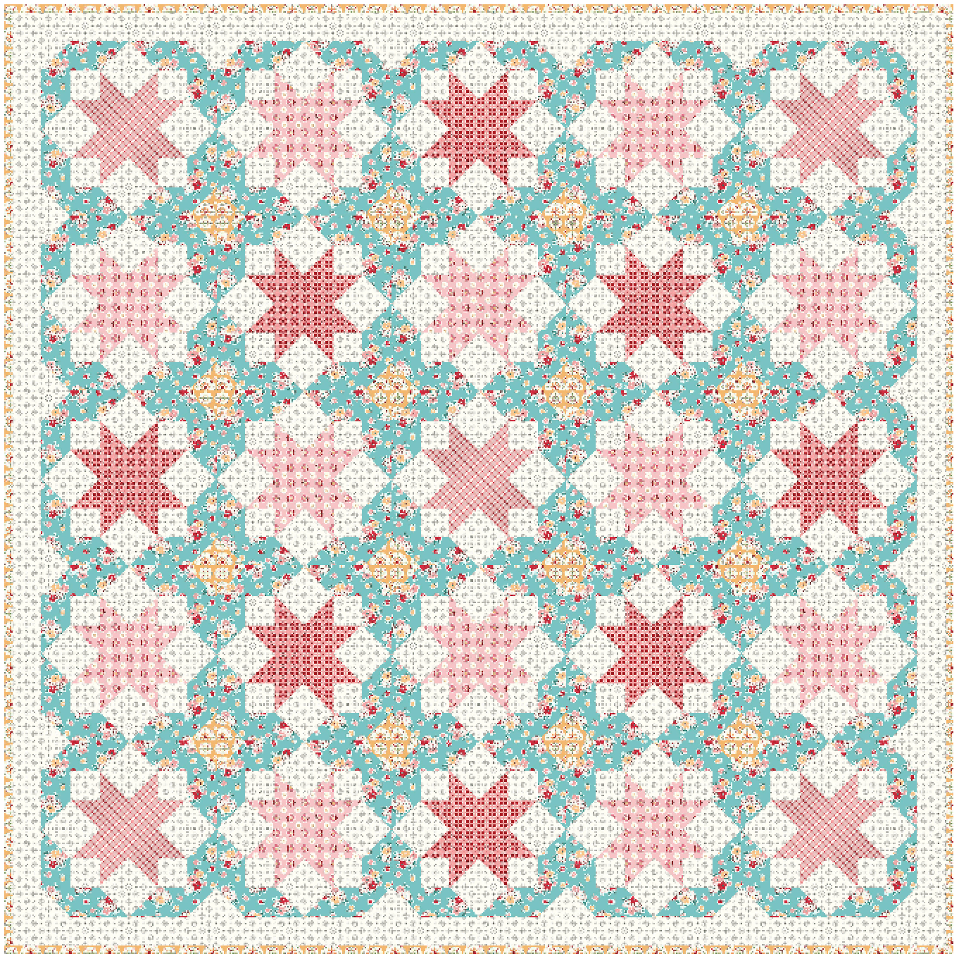 Simple Country Patterns Country Heavens Quilt Pattern, PDF – Easy Piecy Quilts