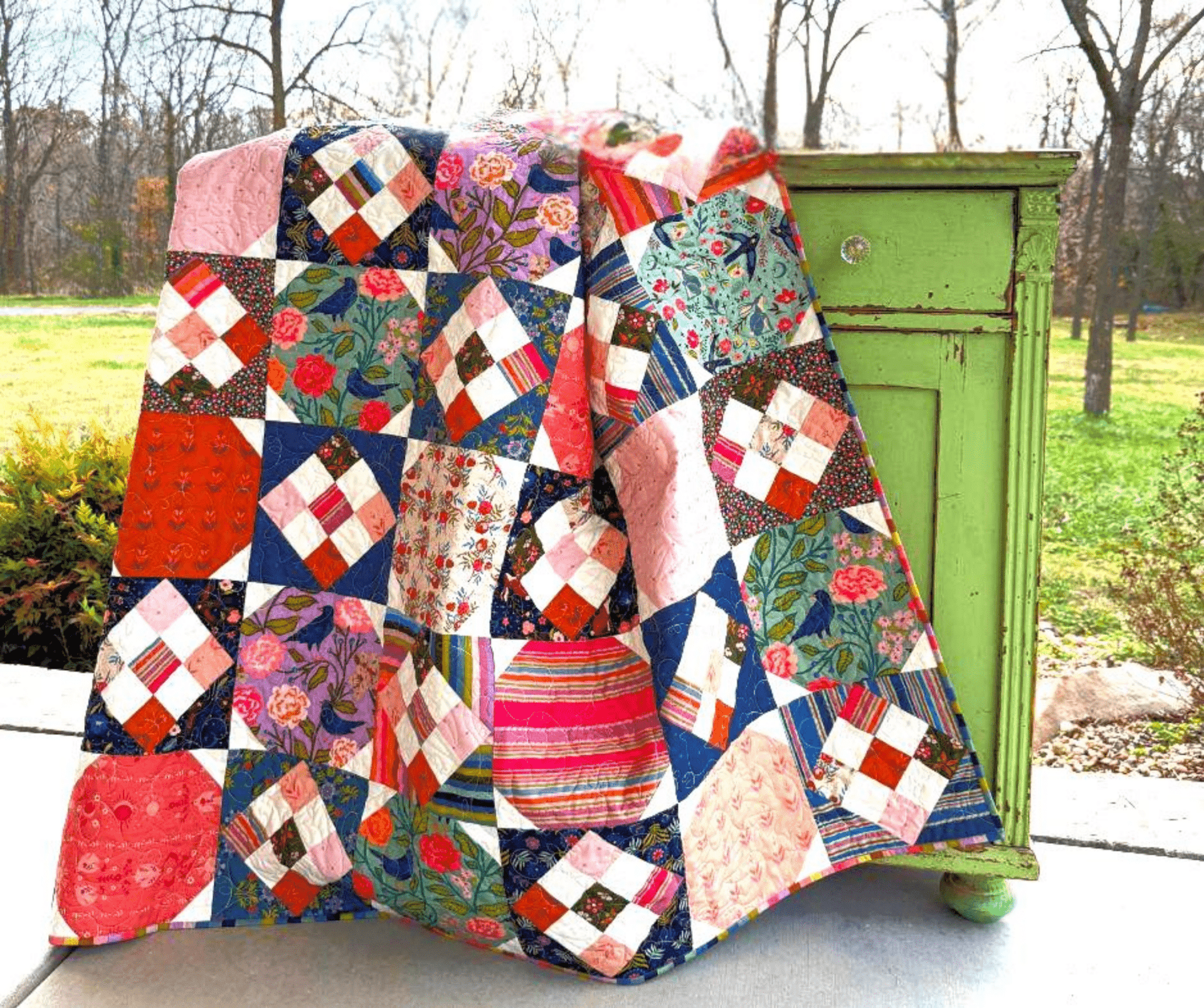 Crazy 8s & Nifty 9s Pattern, Paper Version - Easy Piecy Quilts