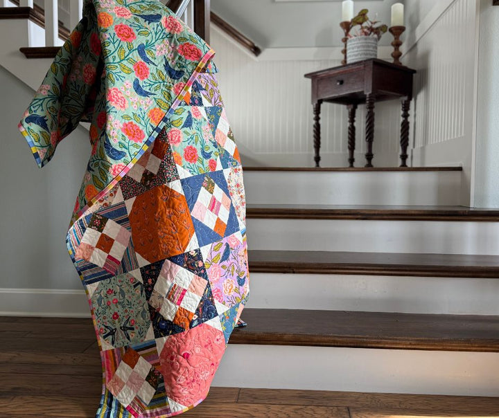 Crazy 8s & Nifty 9s Pattern, Paper Version - Easy Piecy Quilts