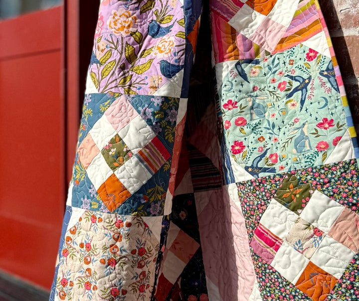 Crazy 8s & Nifty 9s Quilt Kit - Easy Piecy Quilts