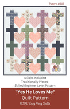 Load image into Gallery viewer, Cross Quilt Pattern Set - Easy Piecy Quilts
