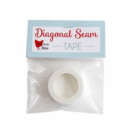 Diagonal Sewing Machine Seam Tape - Easy Piecy Quilts