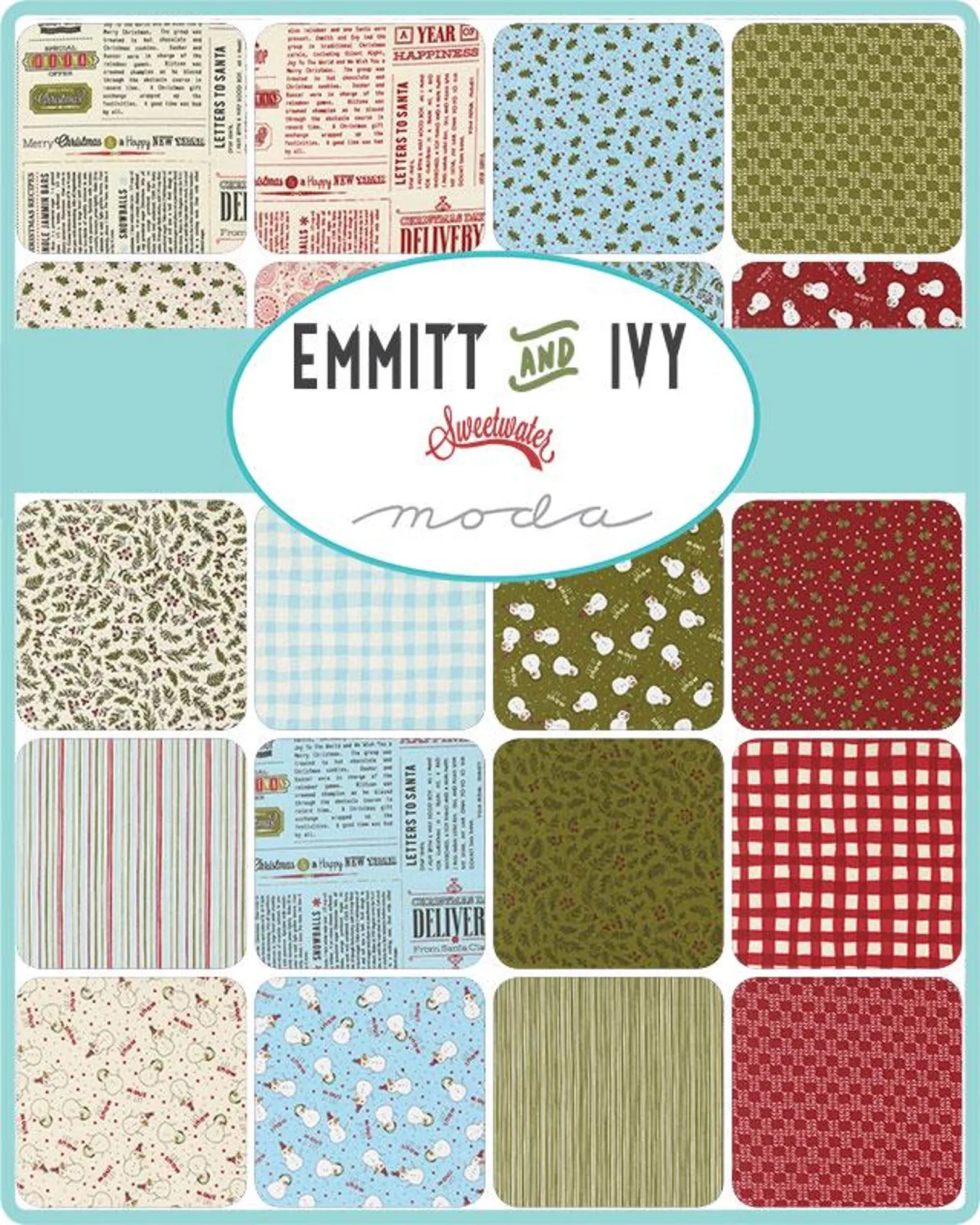 Emmitt and Ivy Collection - 31 FQ Bundle - Easy Piecy Quilts