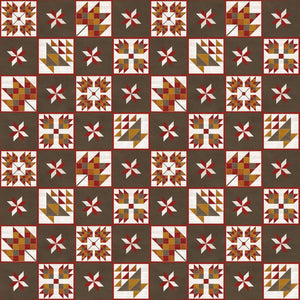 Fall Barn Quilts Fabric by Tara Reed for Riley Blake - Easy Piecy Quilts